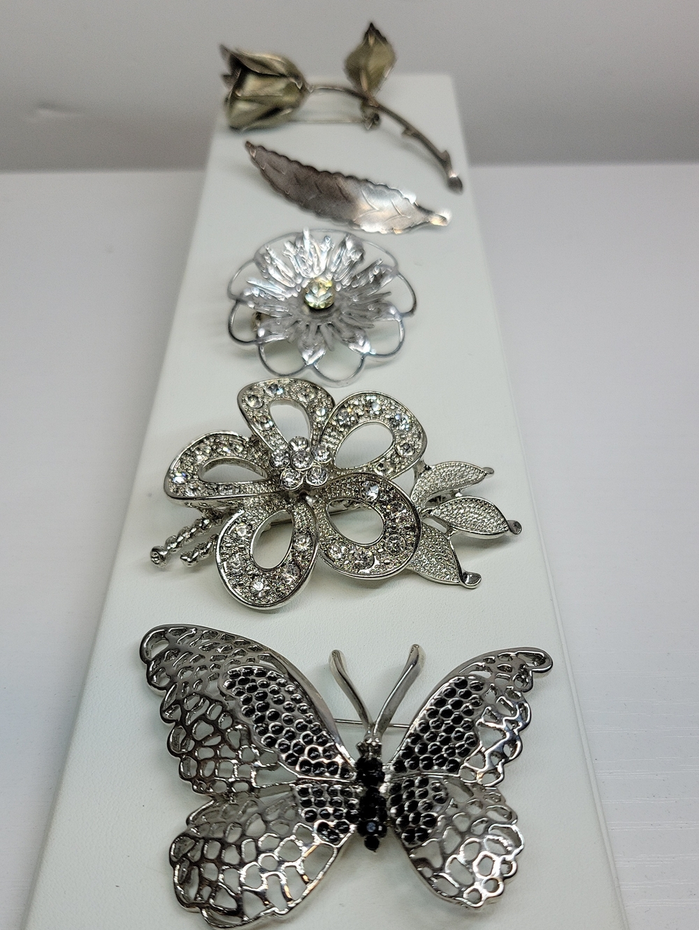 Vintage Silver Brooch Bundle